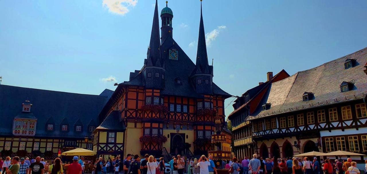Ferienhaus Wernigerode "Am Schlossbuehel" 5 Schlafzimmer Exteriör bild